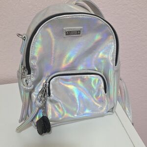 Vans Holographic Silver Mini Backpack